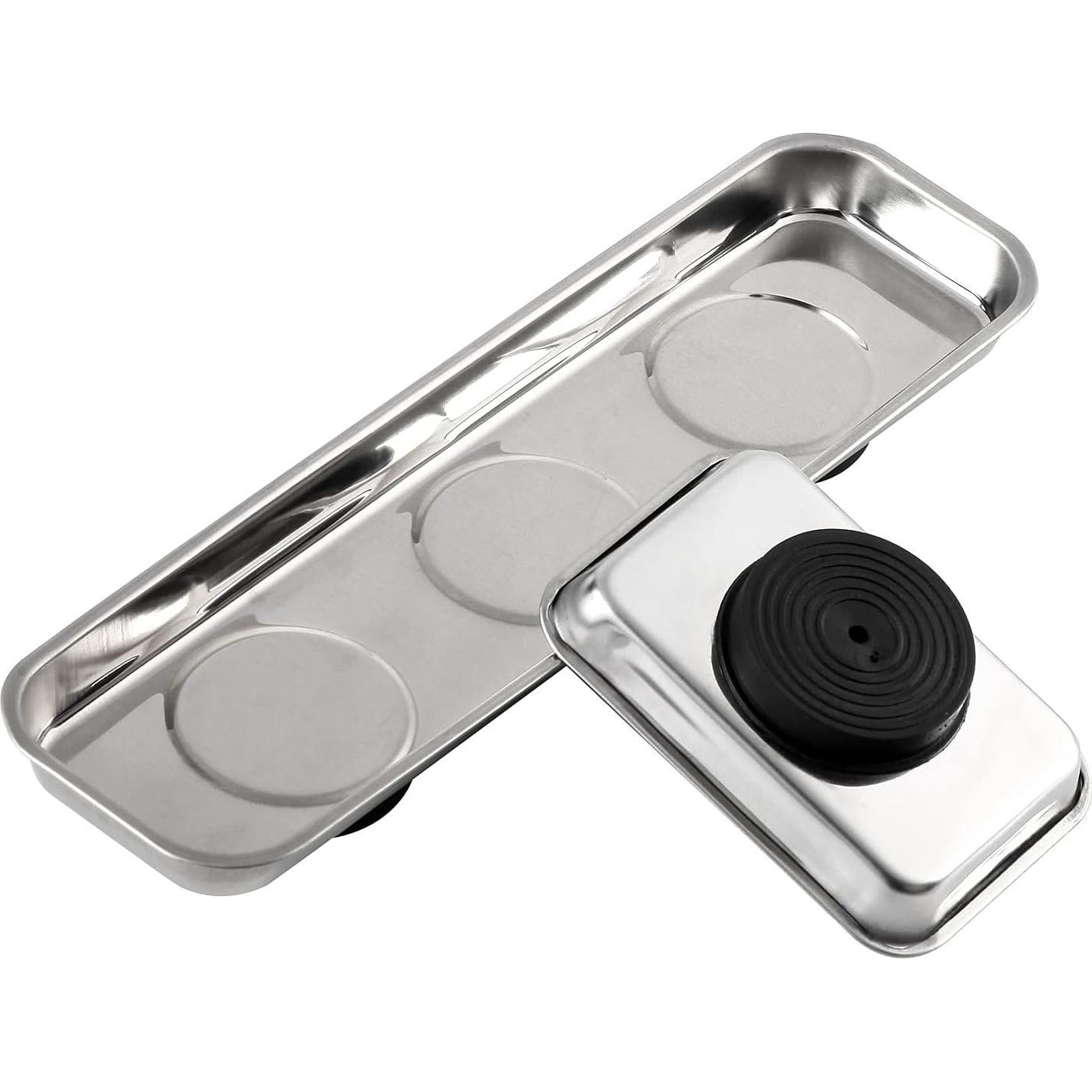 Juego de 3 Bandejas Magnéticas Rechabite de Acero Inoxidable