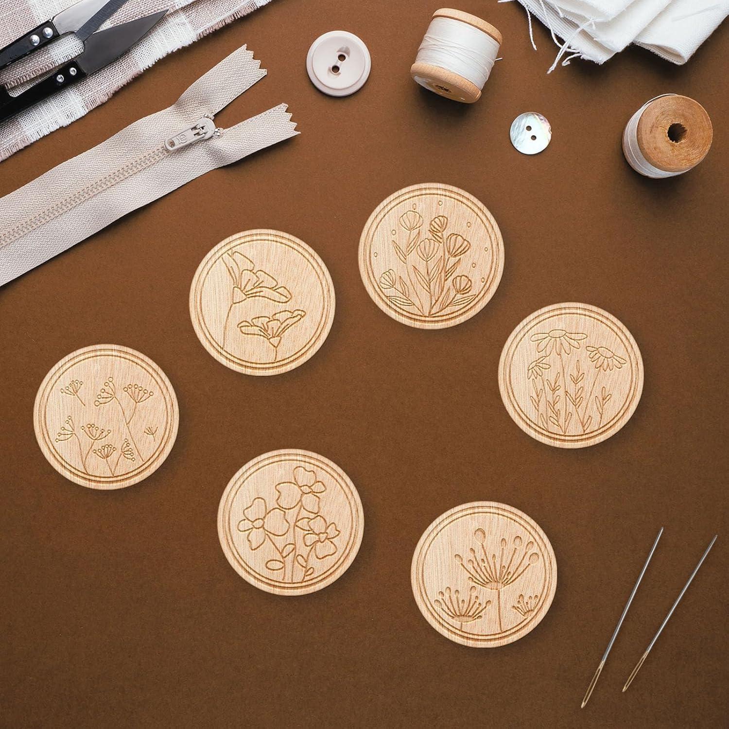 Juego de 6 Imán para Agujas TXIN - Guardadores Magnéticos Florales