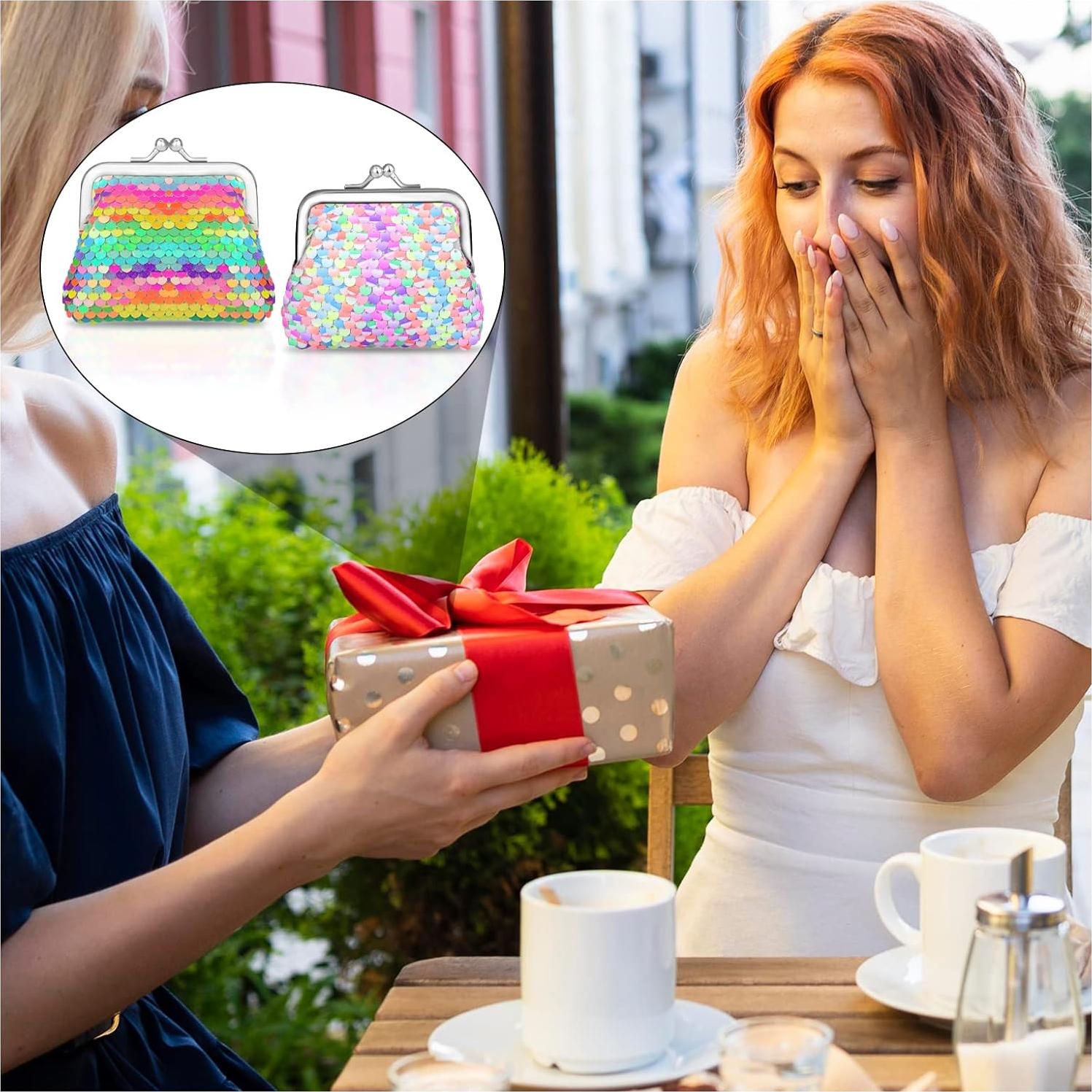 Monedero de Nylon y Lentejuelas 2 Piezas para Niñas