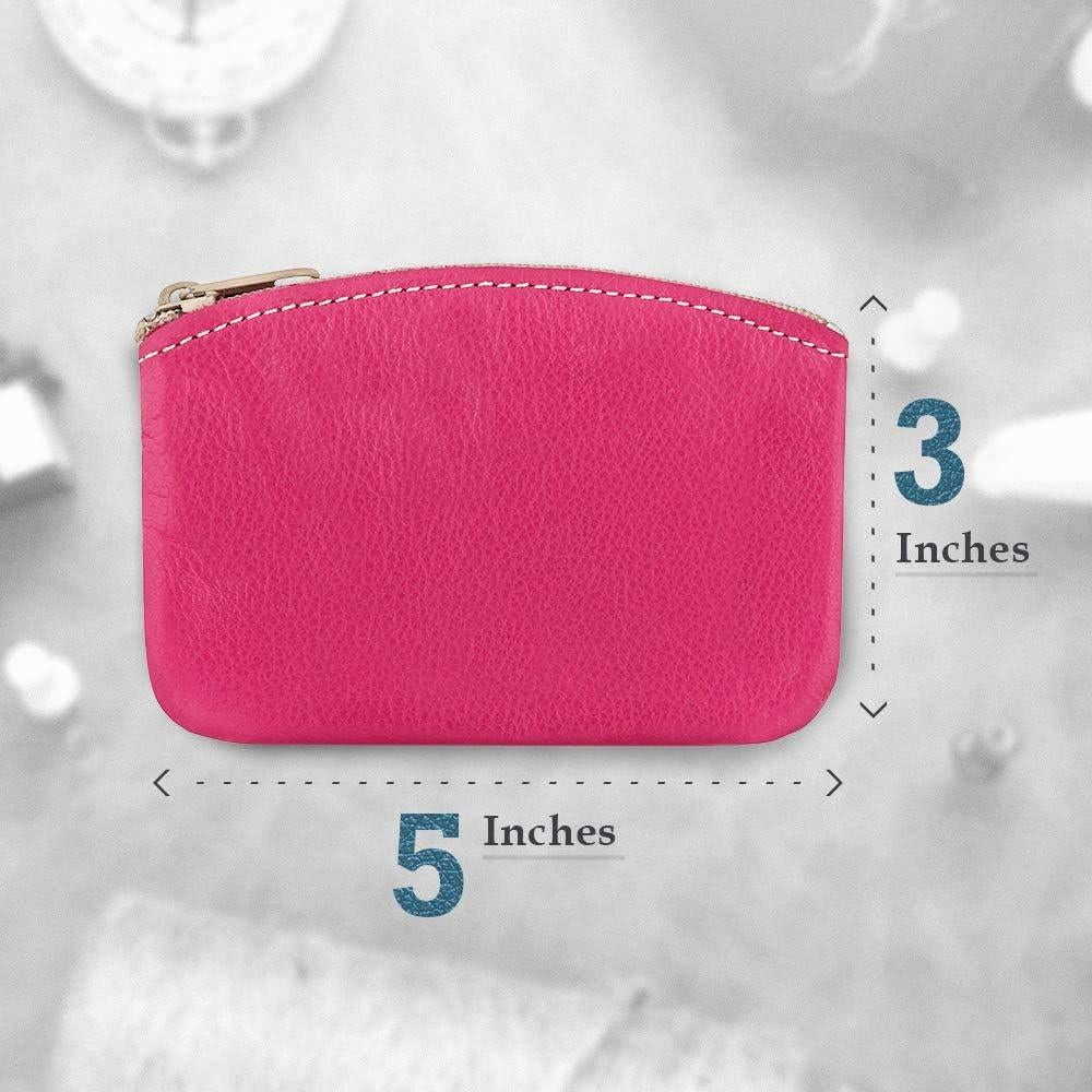 Monedero Grande de Cuero Genuino Nabob Leather Negro 12.7x7.6 cm