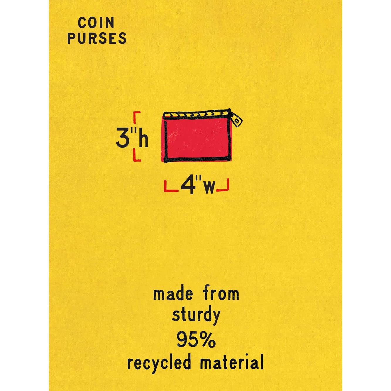 Monedero Blue Q Las Chicas Hacen Cosas 8.26x10.8cm Reciclado