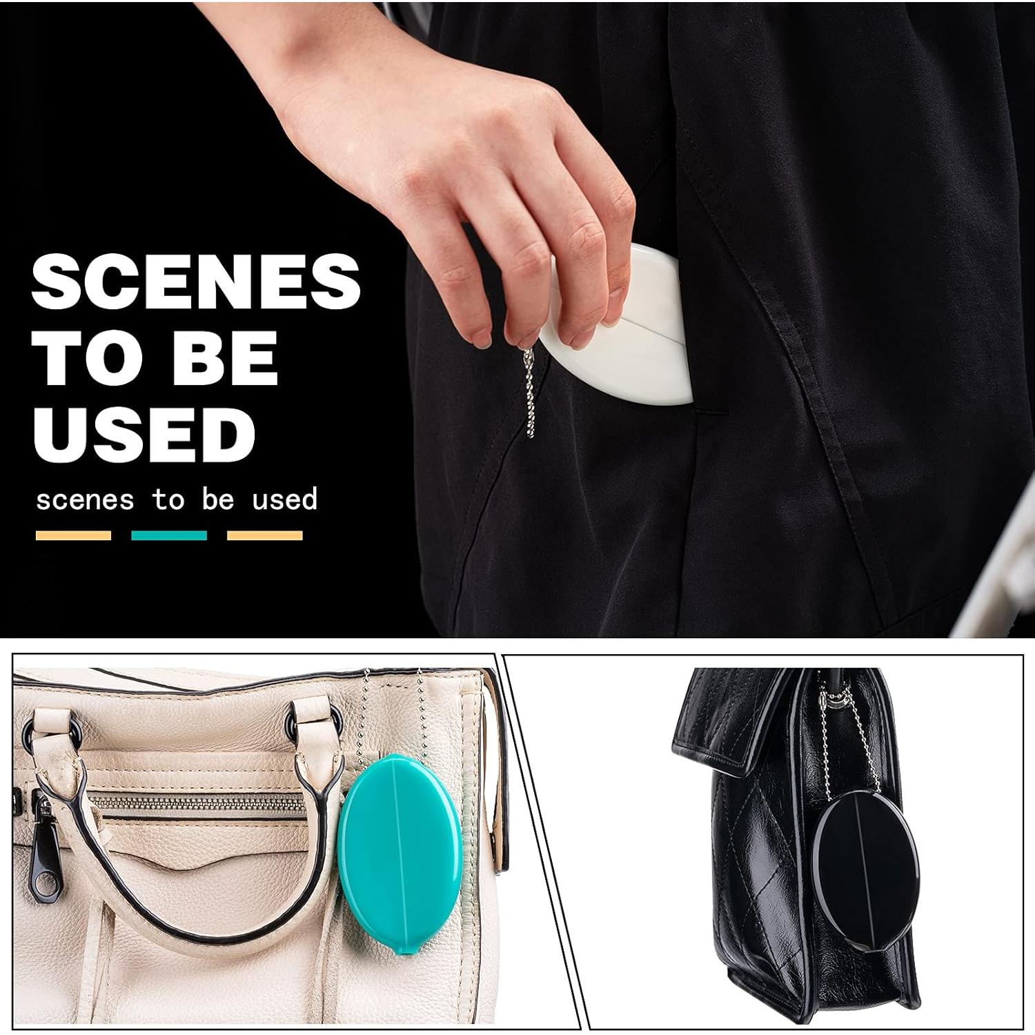 Monedero de goma Frienda 6 piezas multiusos con cadena