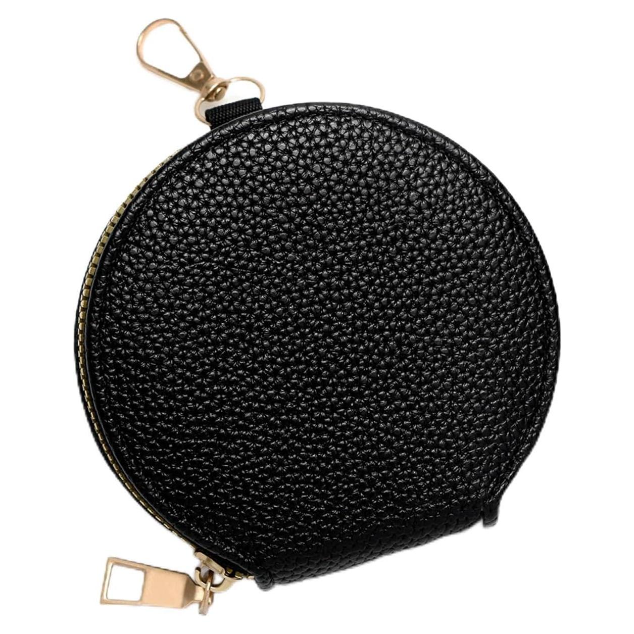 Monedero Pequeño SENCCO Vintage Negro con Llavero 9.9x9.9cm