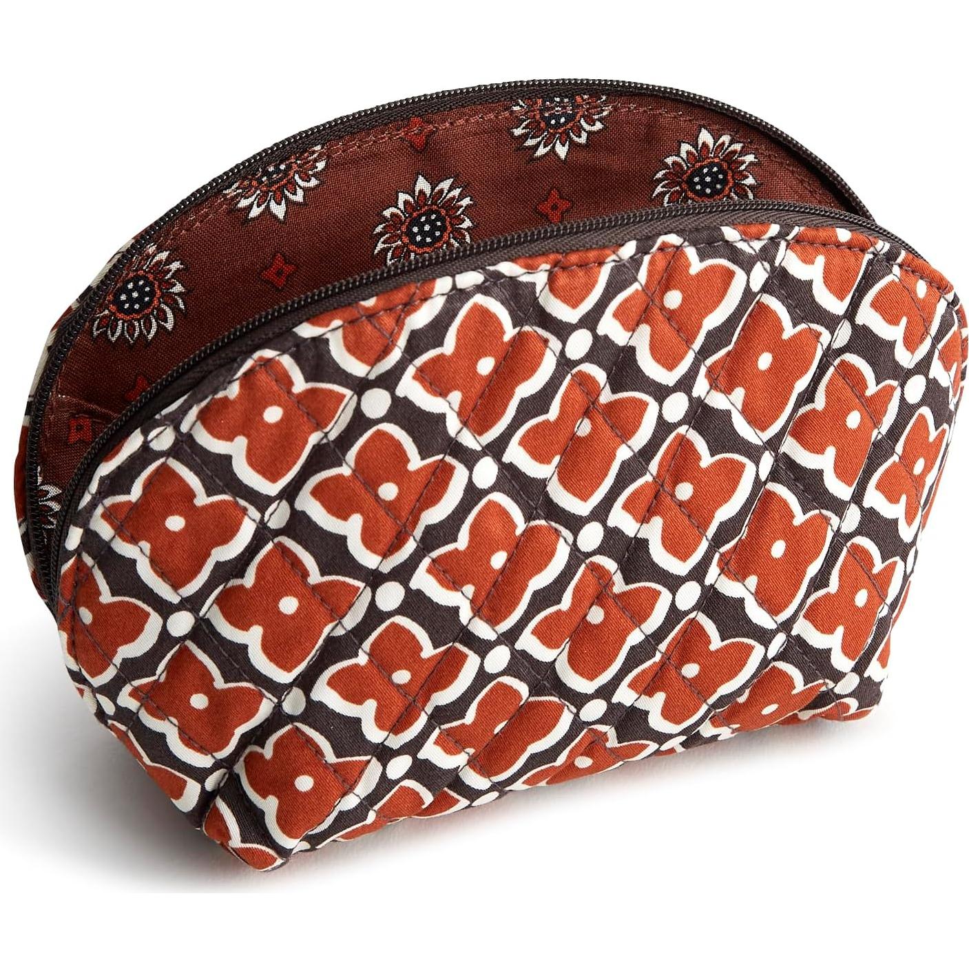 Mini Dome Cosmético Vera Bradley para Mujeres - Algodón Premium