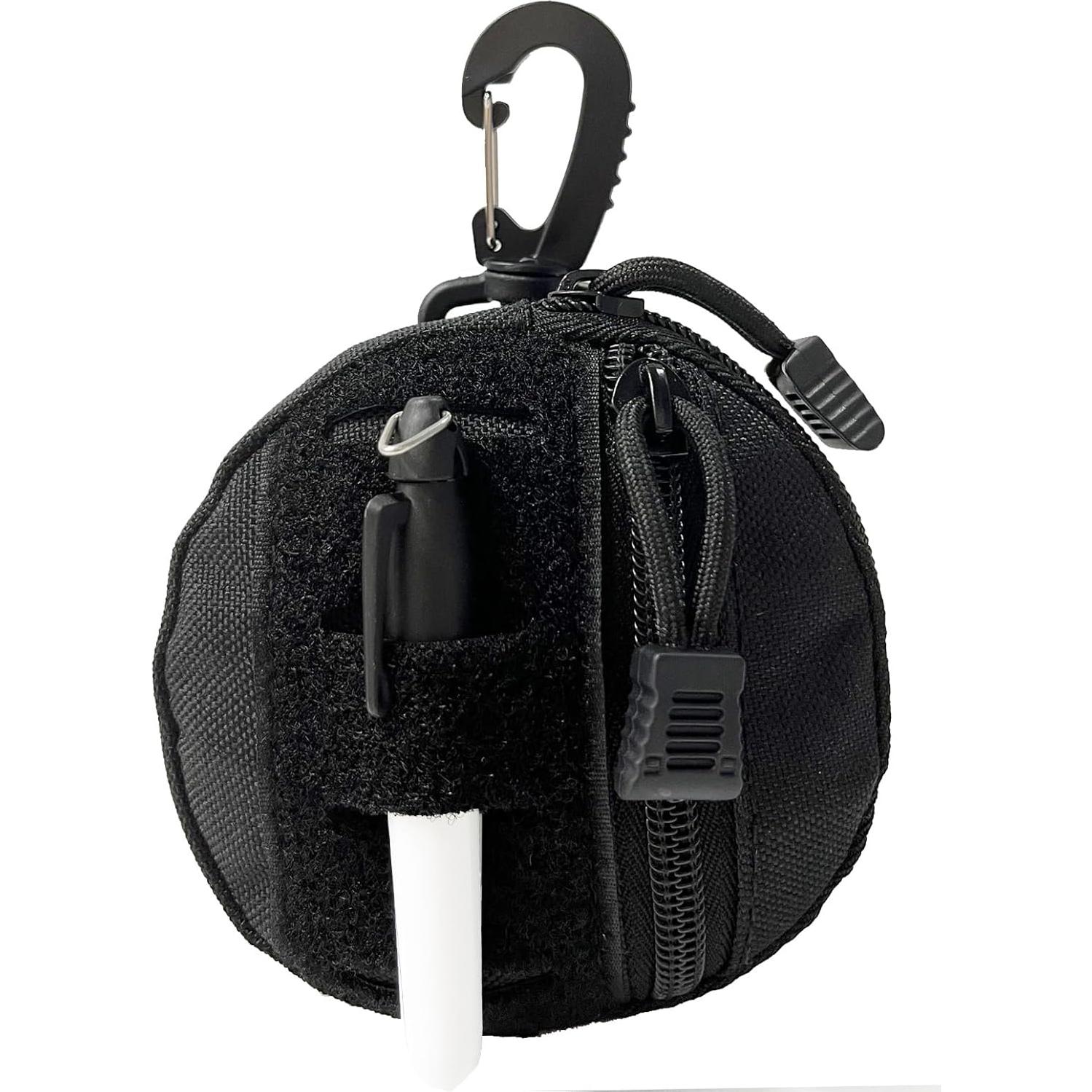 Bolsa Molle Táctica GZWER WR-TP094 Nylon 1000D Negra