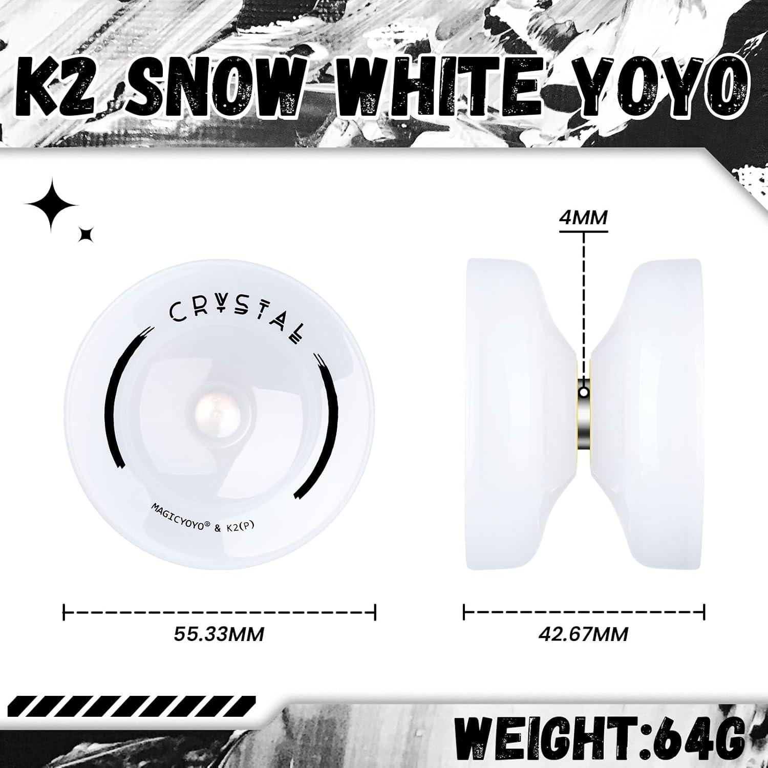 Yoyo Magic Yoyo K2 Responsivo para Niños + Guante y Cuerdas