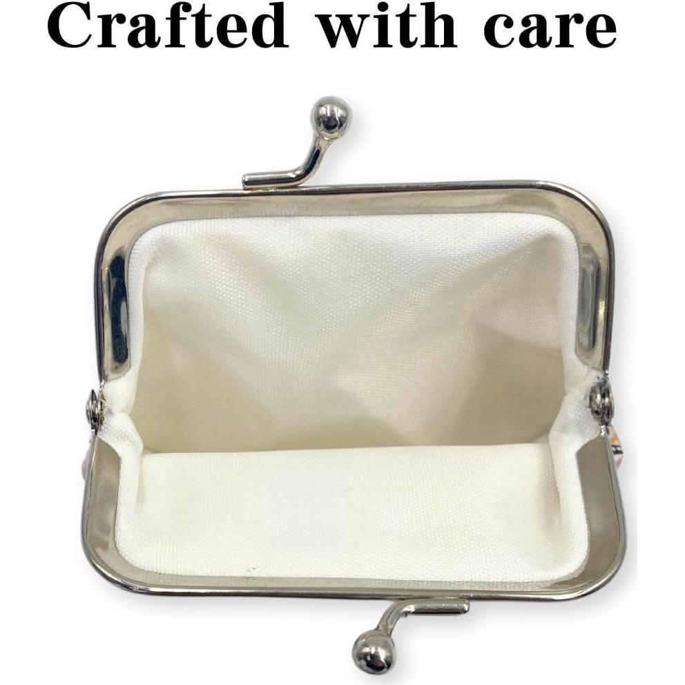 Monedero de Cierre de Beso MDSTYLE para Mujeres - Alpaca