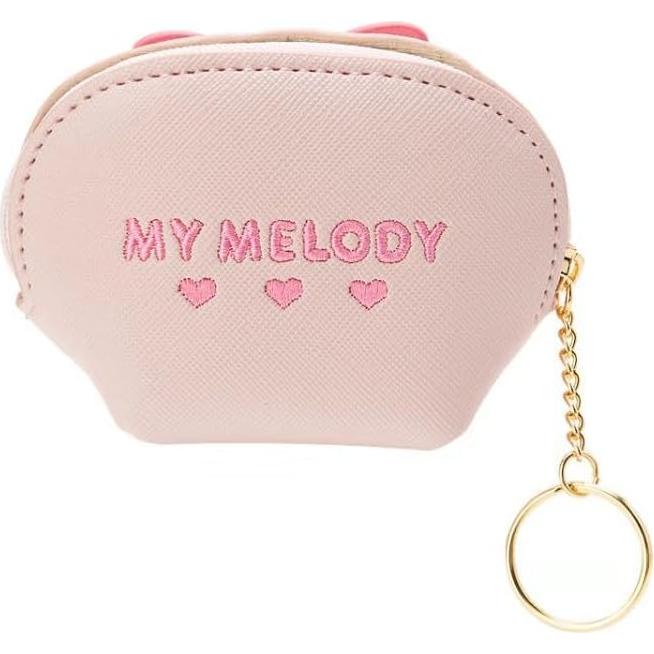 Monedero Kawaii Melo para chicas - Cartera con llavero 10x4.5x6.5cm