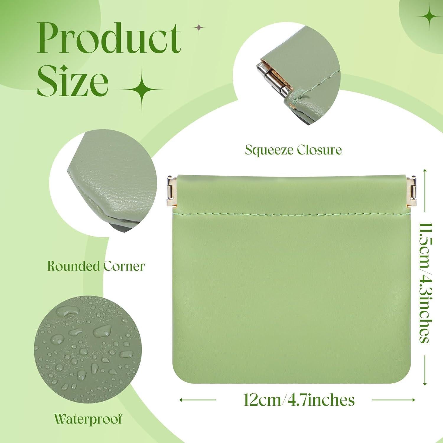 Bolsa Cosmética Squeeze Top ISKYBOB 4 Pcs Organizador Mini