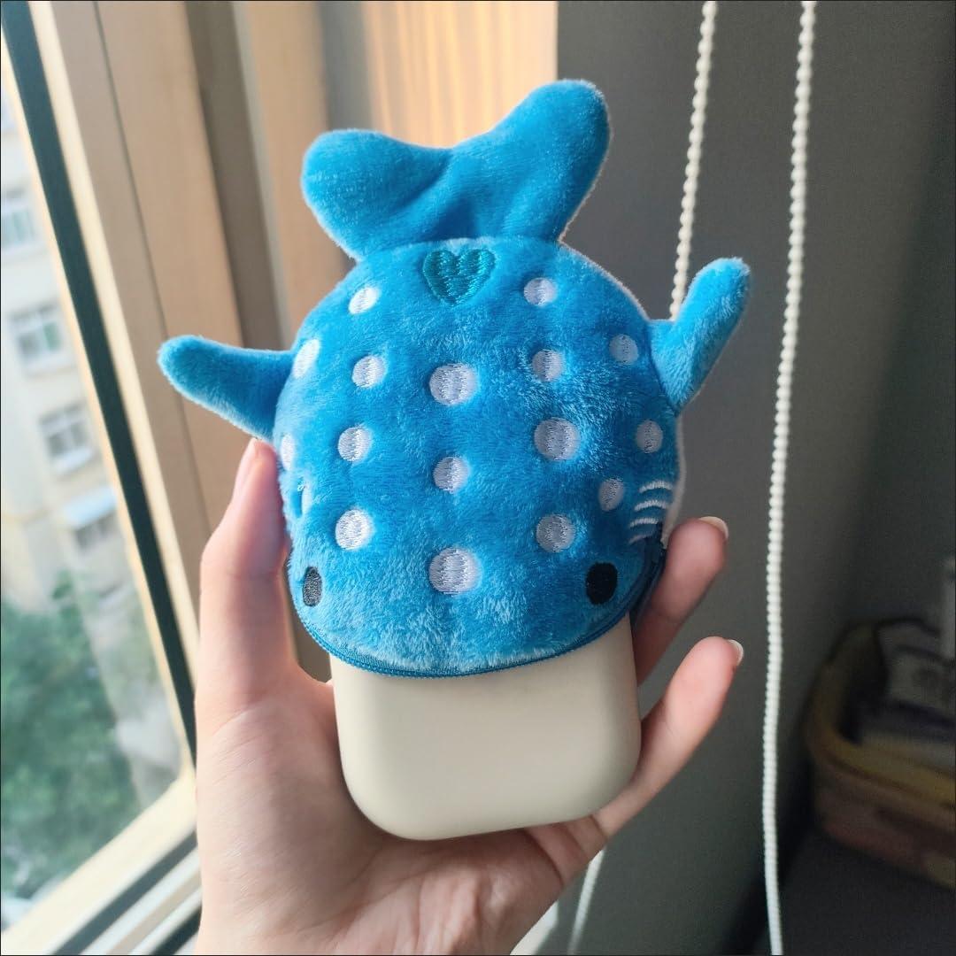 Monedero Kawaii Tiburón Ballena SCORYULE 4PCS Práctico