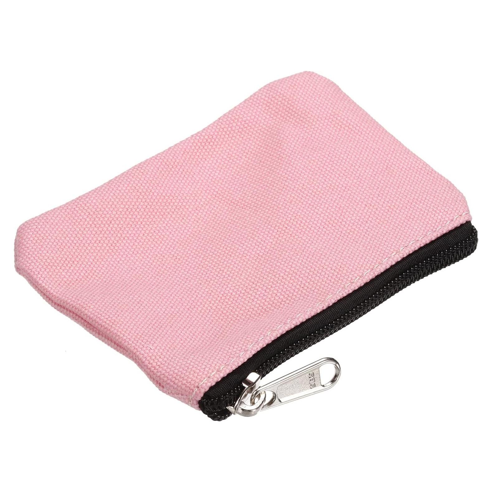 Monedero PATIKIL Rosa 80x130mm Lona con Cremallera