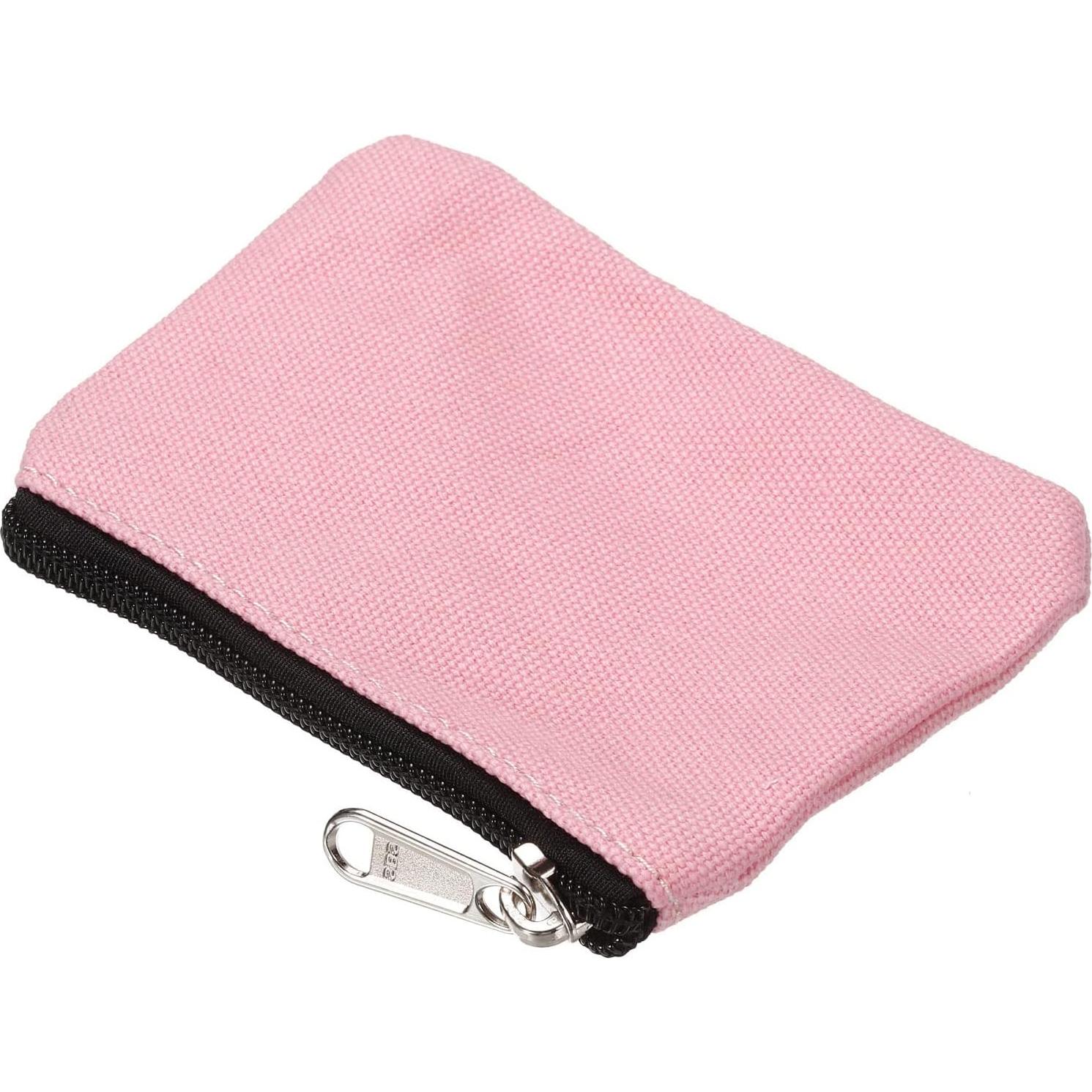 Monedero PATIKIL Rosa 80x130mm Lona con Cremallera