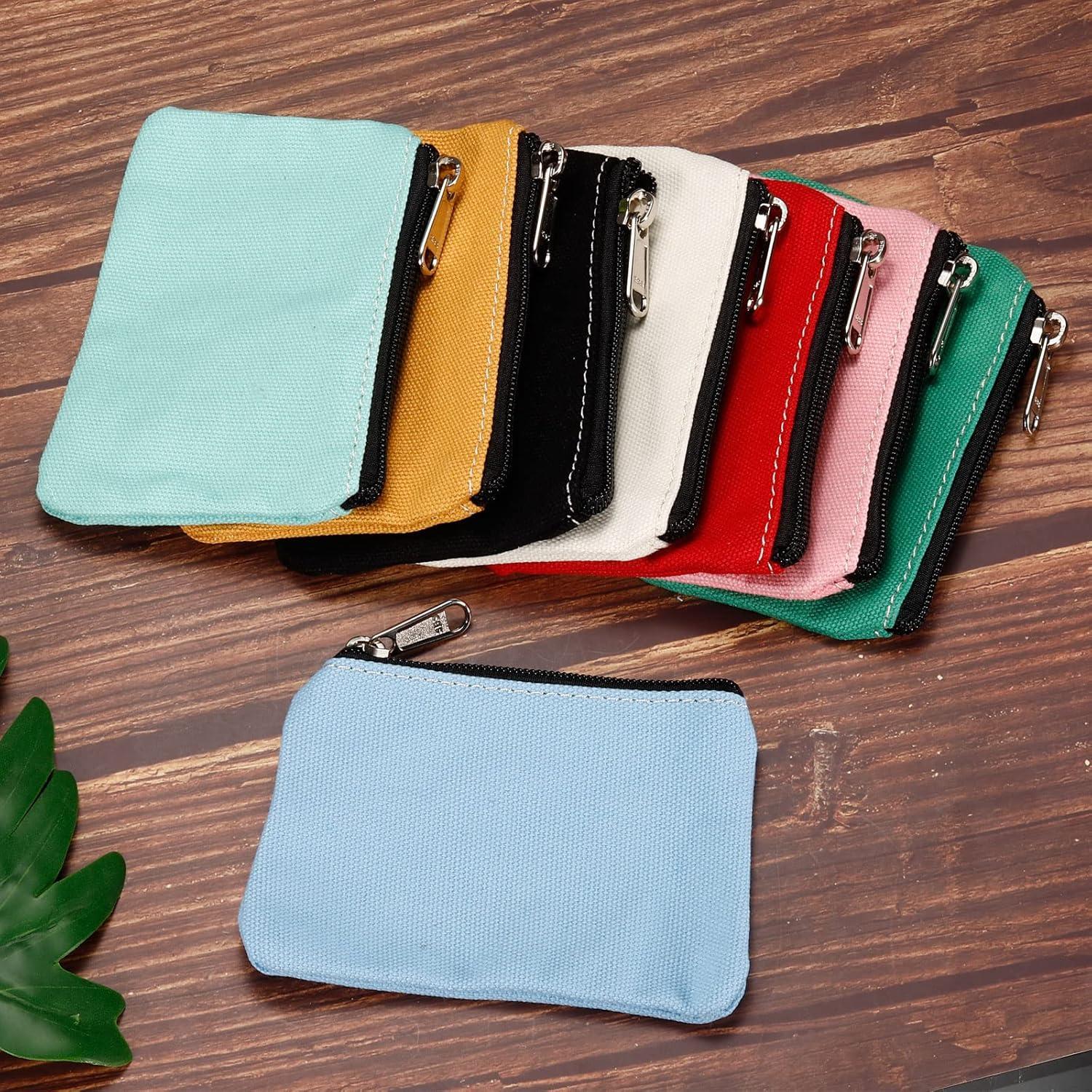 Monedero PATIKIL Rosa 80x130mm Lona con Cremallera