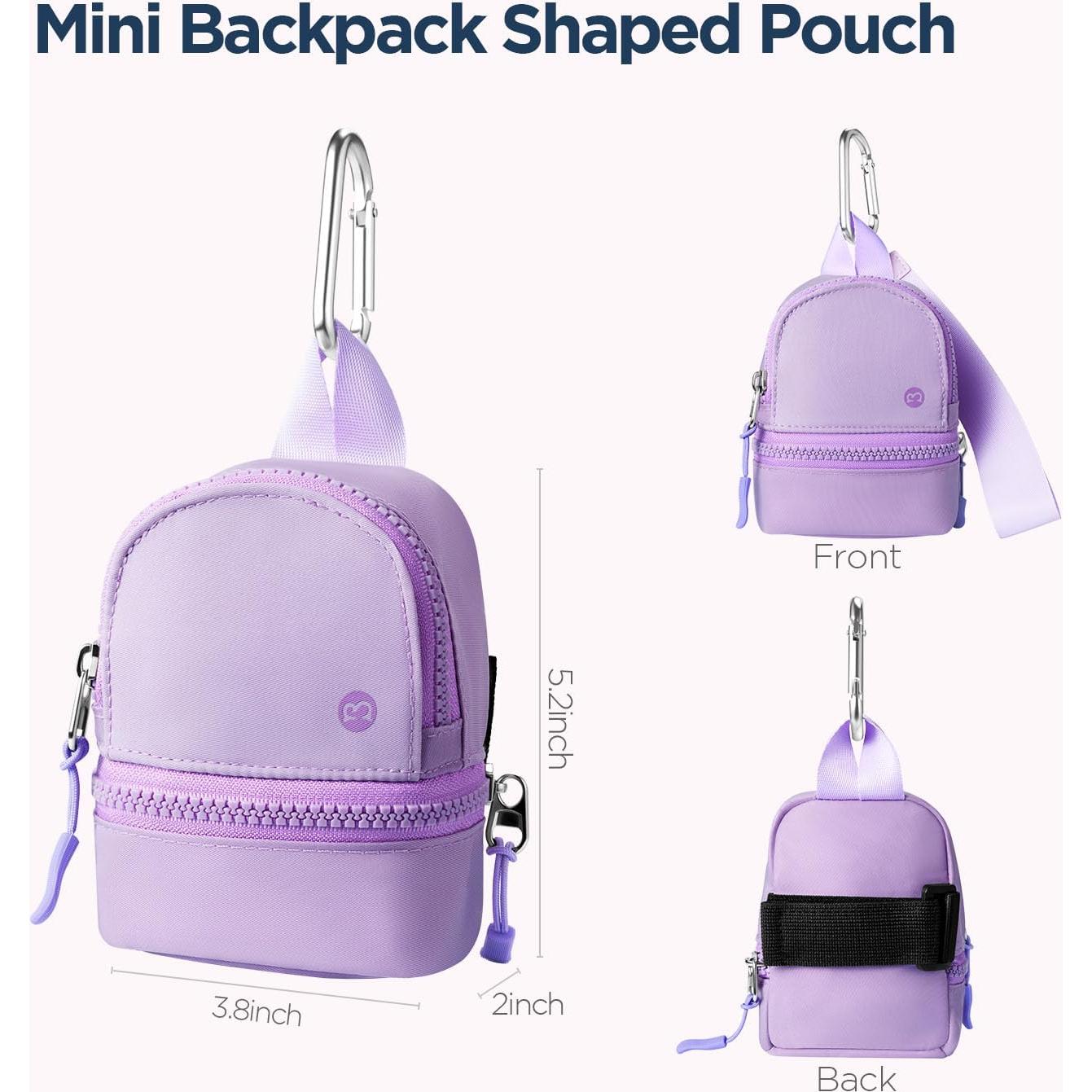 Monedero Mini Mochila Babysun LuluNano con Muñequera y 3 Ranuras