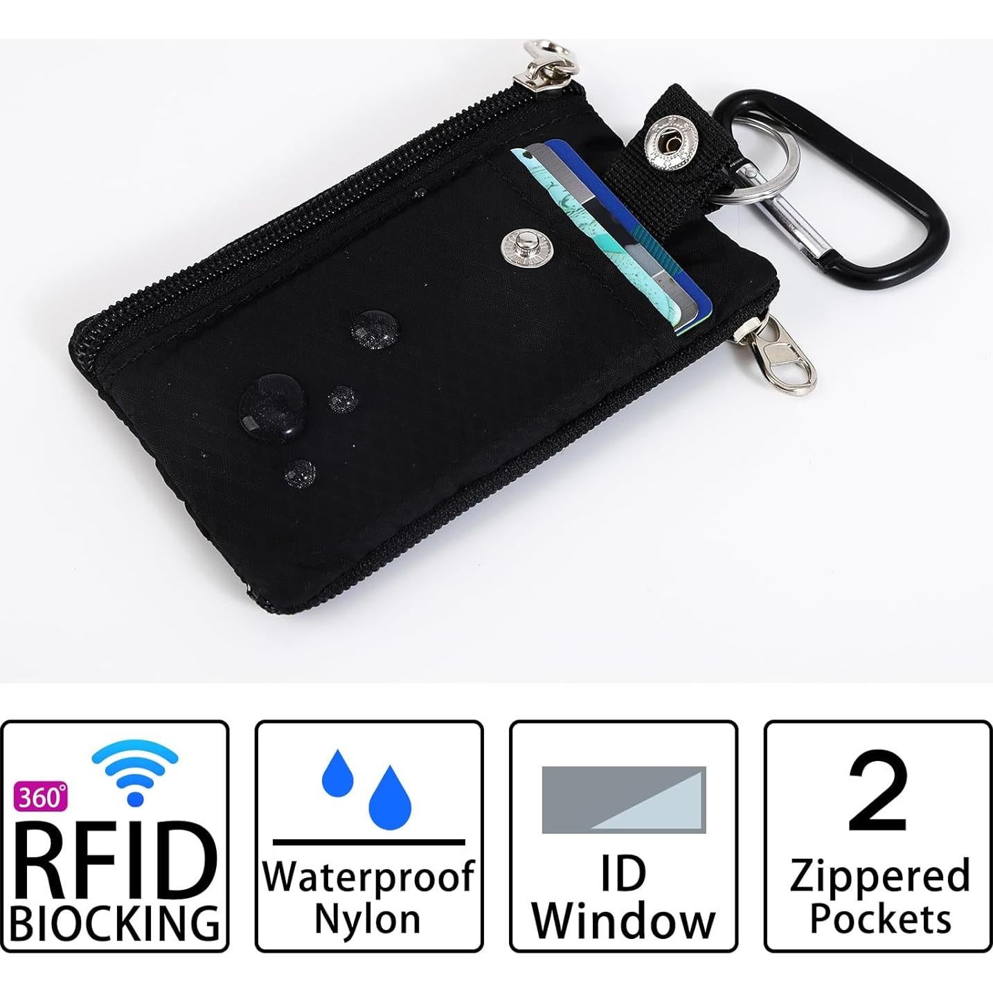 Cartera Pequeña MASAPHIL con Lanyard y Protección RFID