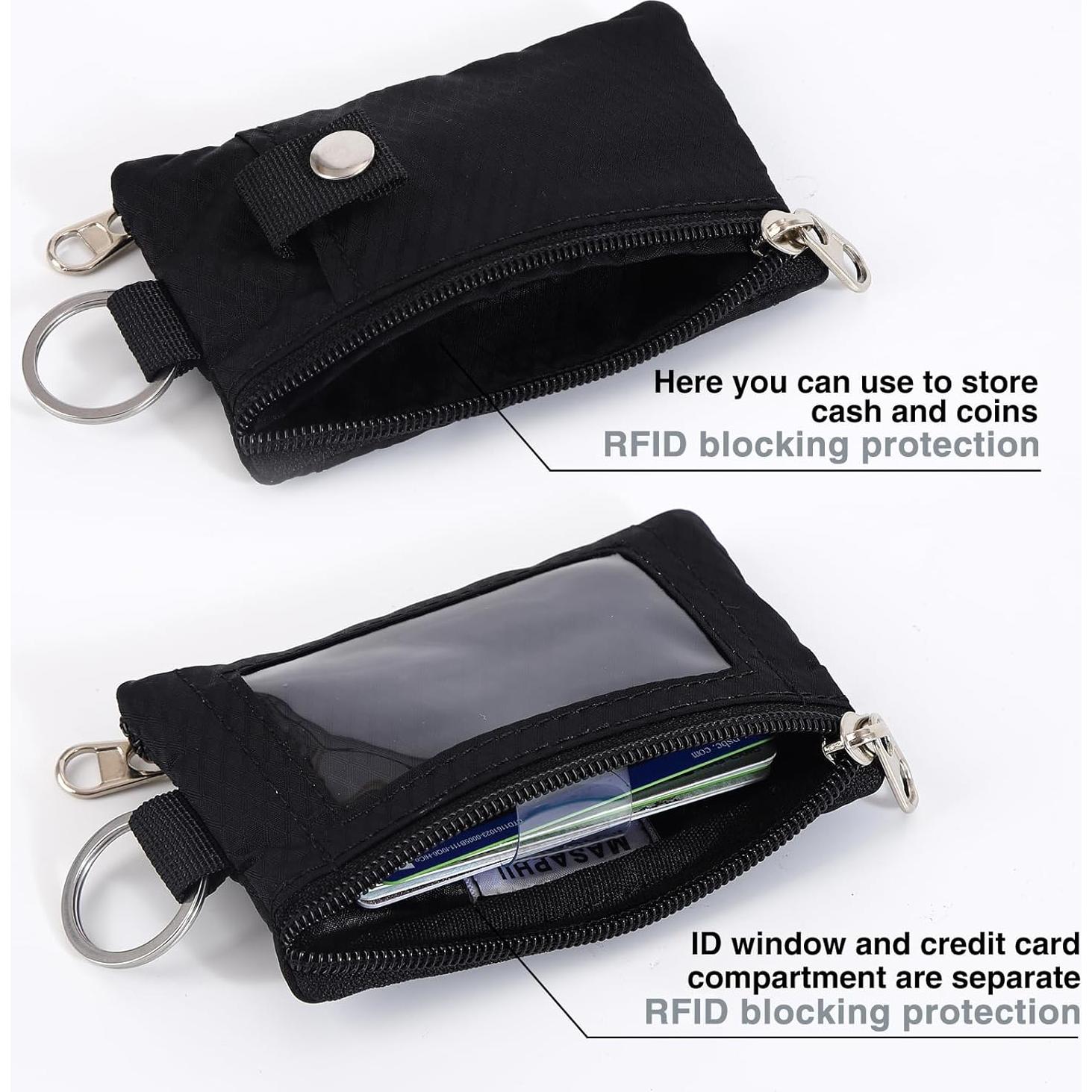 Cartera Pequeña MASAPHIL con Lanyard y Protección RFID