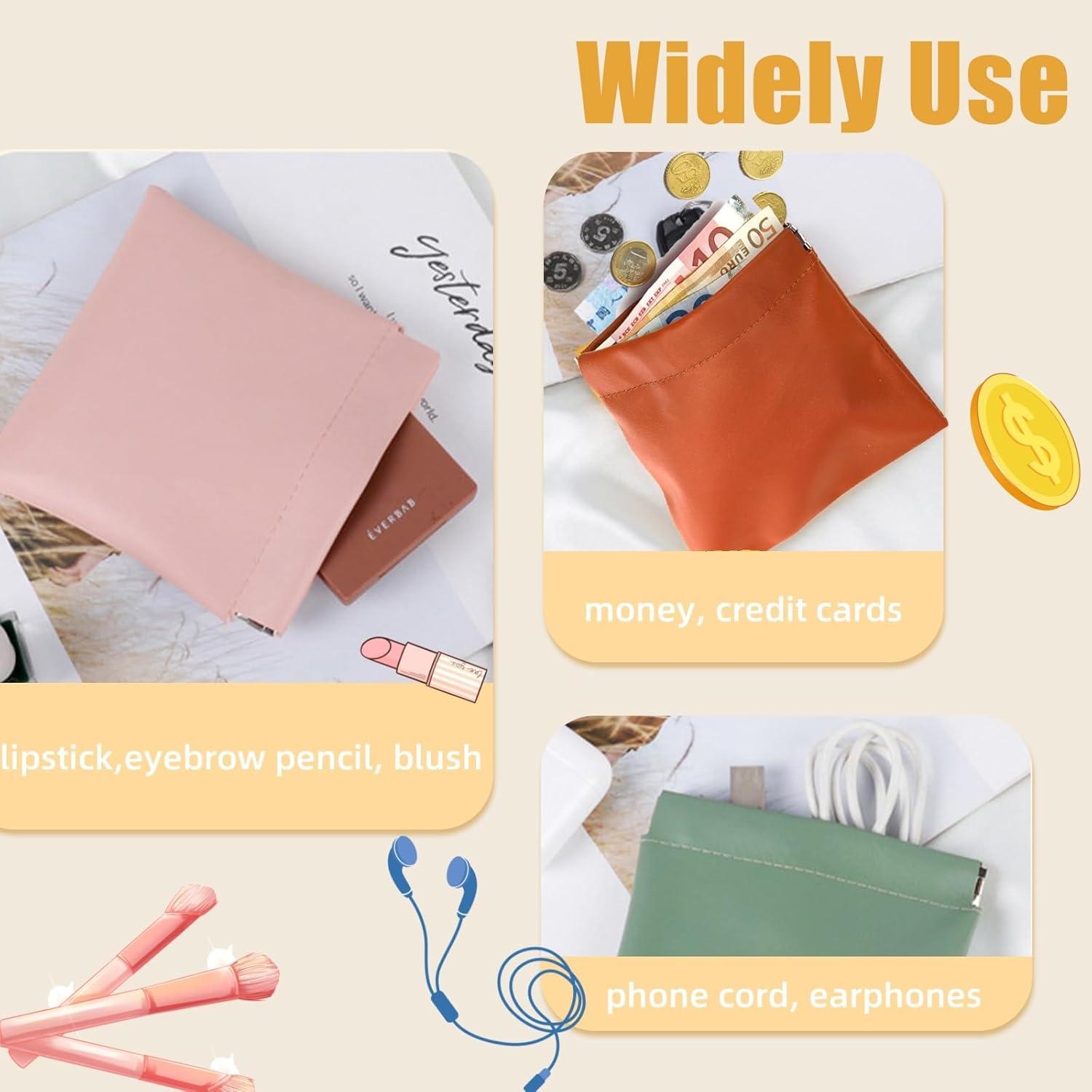 18 Mini Bolsos de Maquillaje WRINGKIT Impermeables 12.7 cm