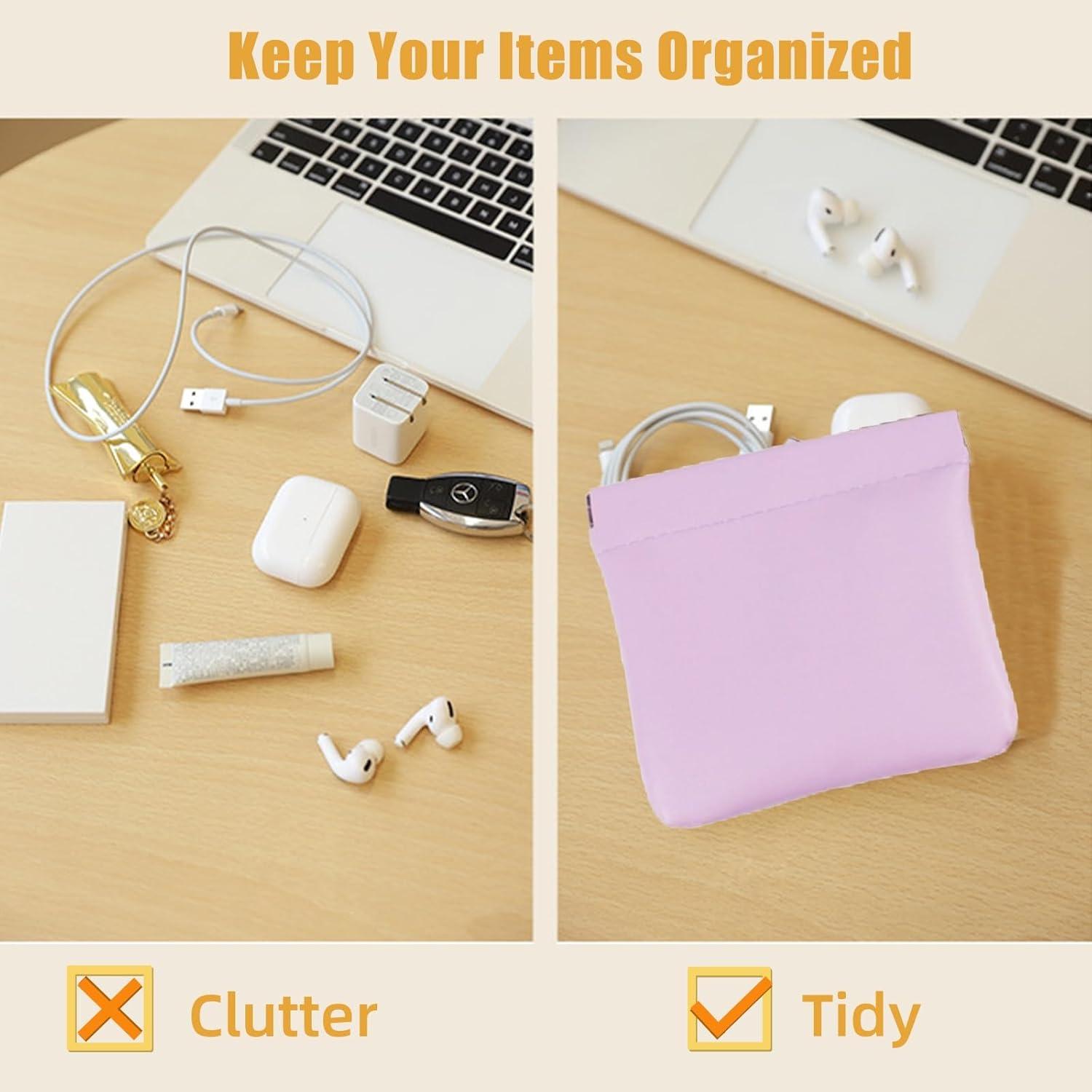 18 Mini Bolsos de Maquillaje WRINGKIT Impermeables 12.7 cm