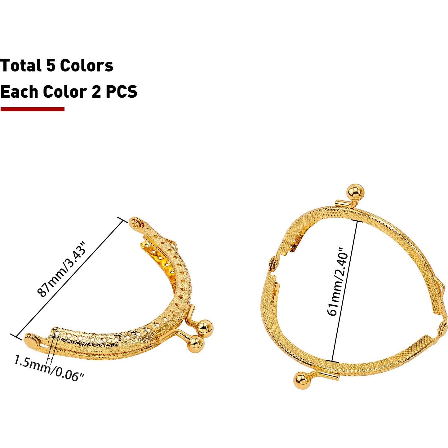 Marco de Monedero de Metal PH PandaHall 10 Pcs 8.5cm Retro