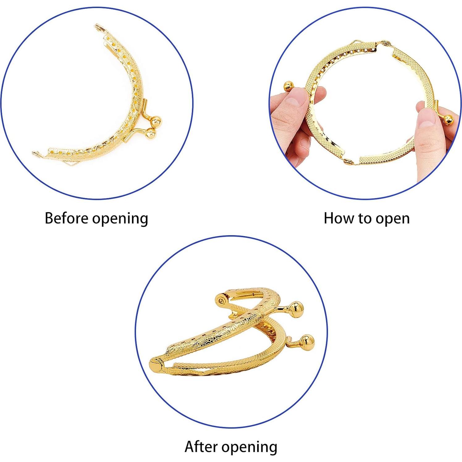 Marco de Monedero de Metal PH PandaHall 10 Pcs 8.5cm Retro