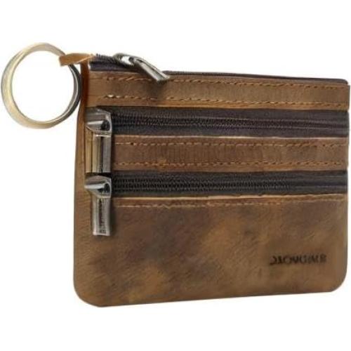 Monedero de cuero Jack&Chris JC301-8 para hombres, 12x8.5cm