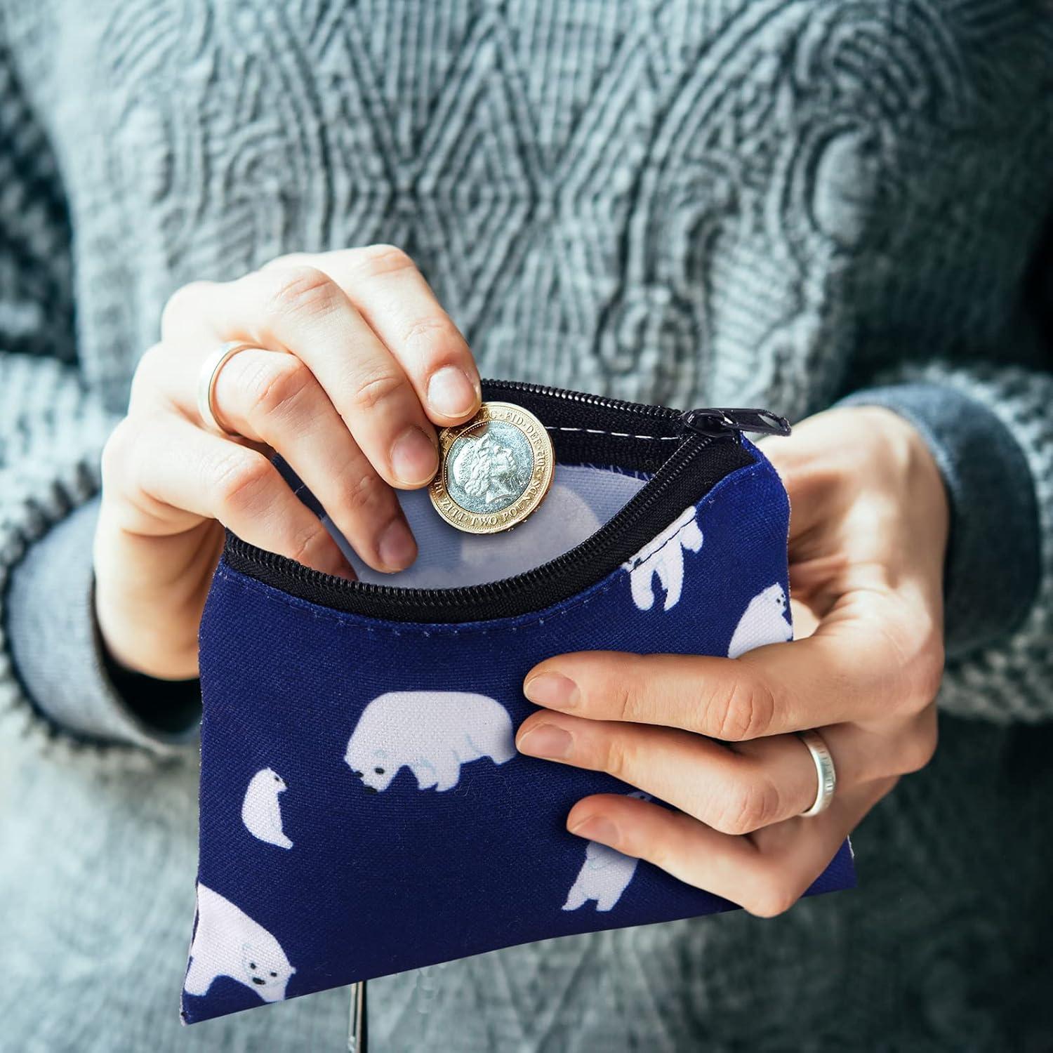 Monederos de Lona Silkfly - 18 Piezas para Mujeres - 9 Estilos