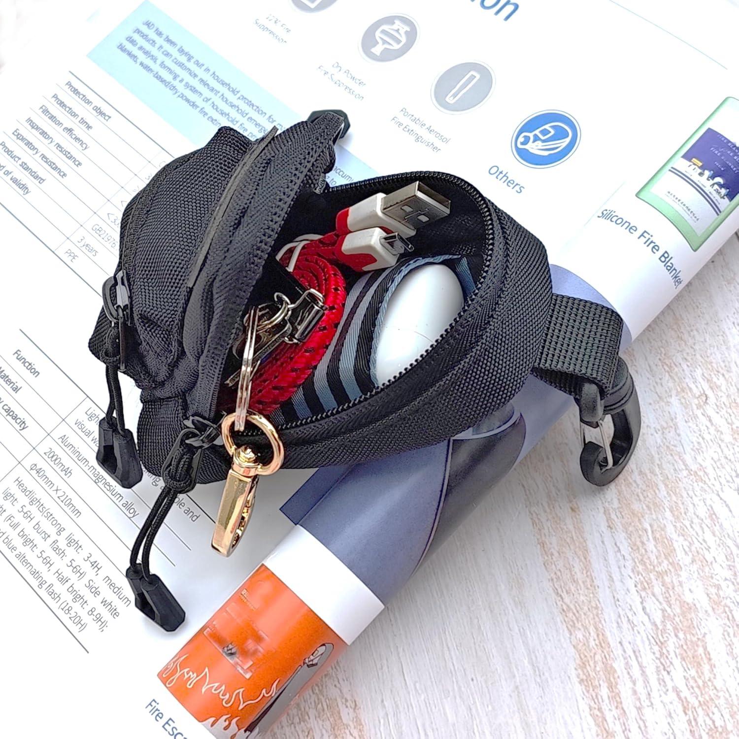 Mini Bolsa Monedero Lona CATCH ON para Viajes 10x5.8cm