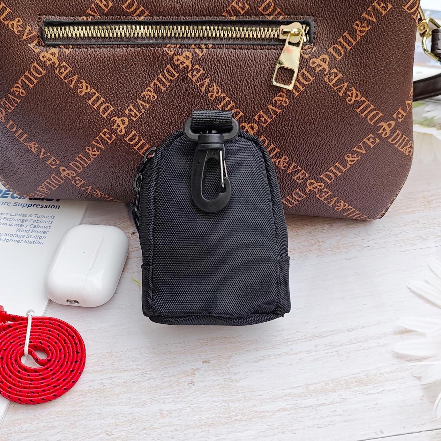 Mini Bolsa Monedero Lona CATCH ON para Viajes 10x5.8cm