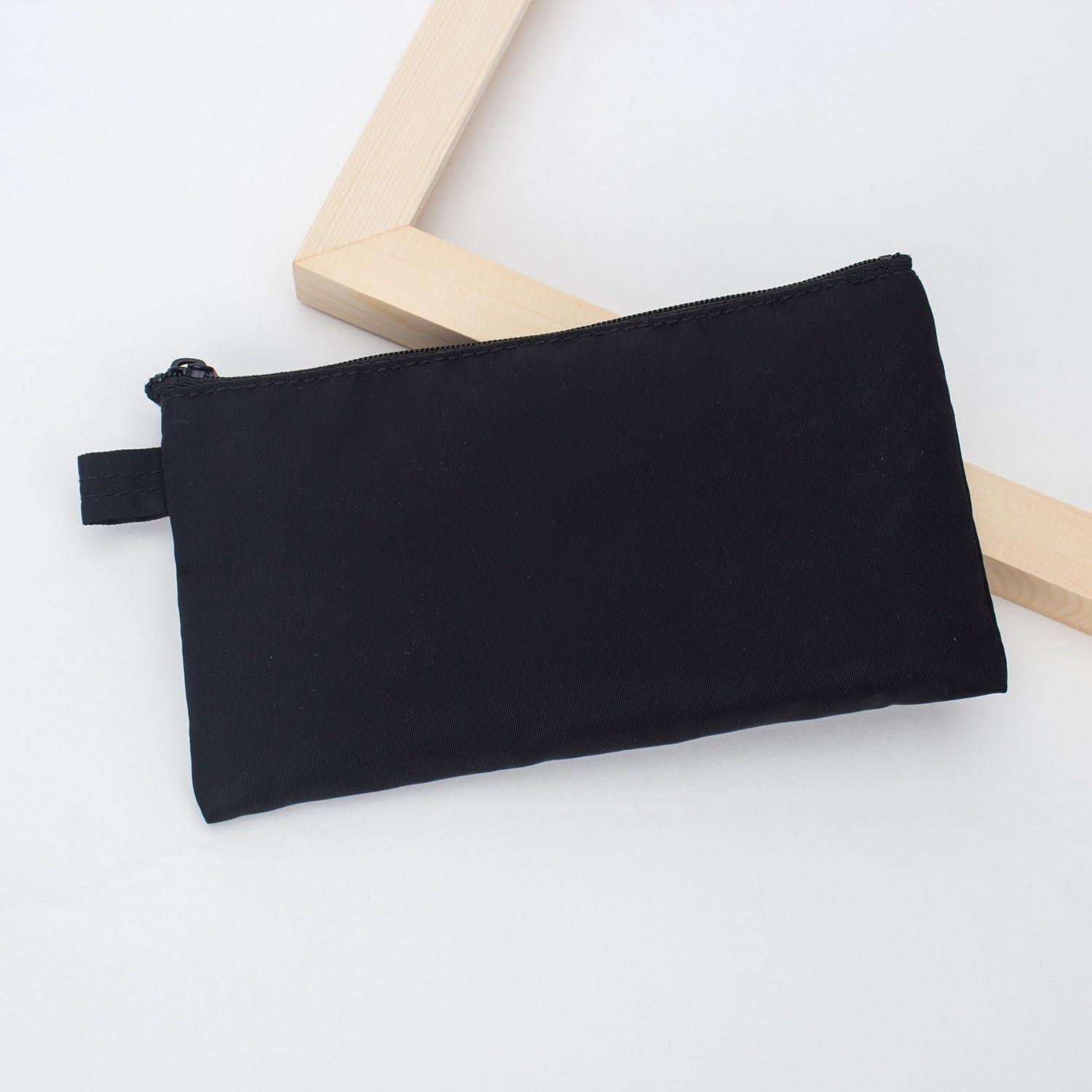 Cartera YONBEN de Nylon Impermeable para Dinero y Monedas - Negro