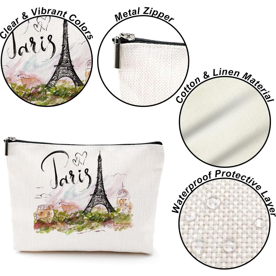 Bolsa Cosmética NGZS París - 24.6x17.8 cm Multiusos