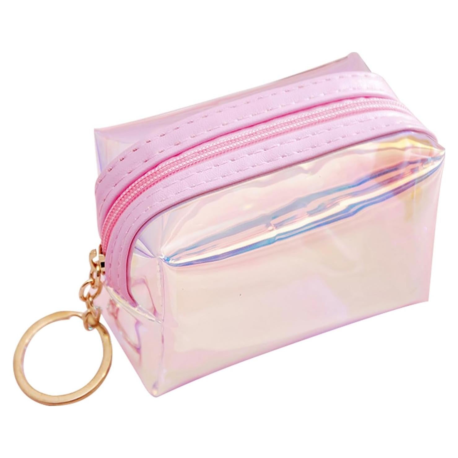 Monedero de Mujeres AdiStylinno Rosa Brillante 9x7x5 cm