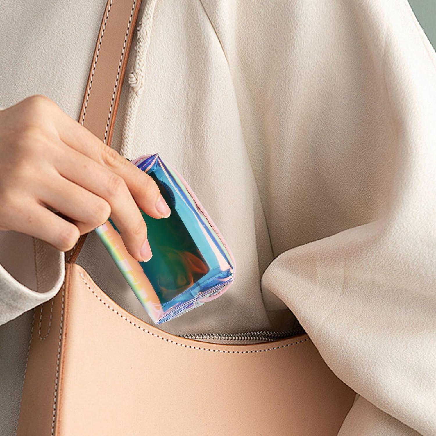 Monedero de Mujeres AdiStylinno Rosa Brillante 9x7x5 cm