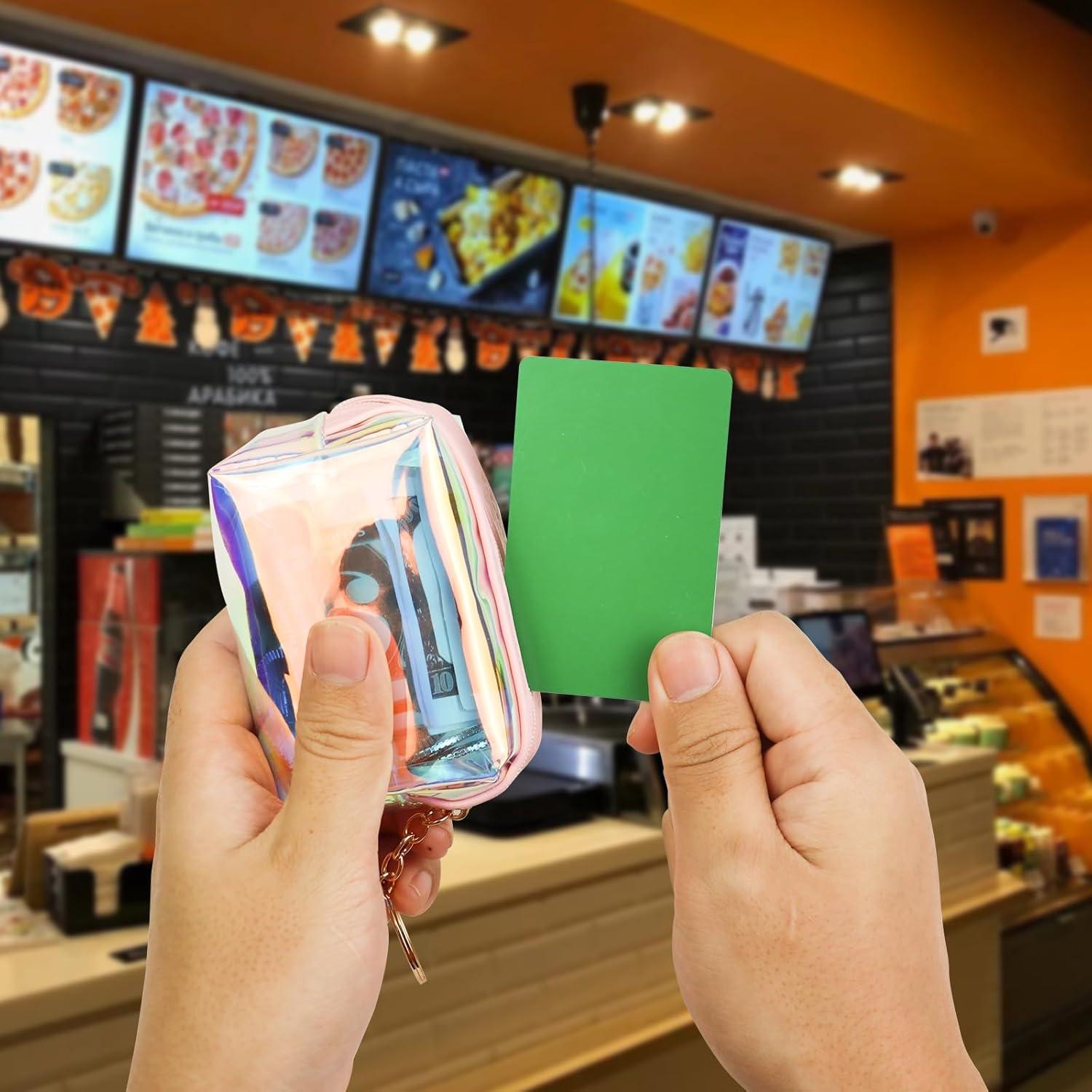 Monedero de Mujeres AdiStylinno Rosa Brillante 9x7x5 cm