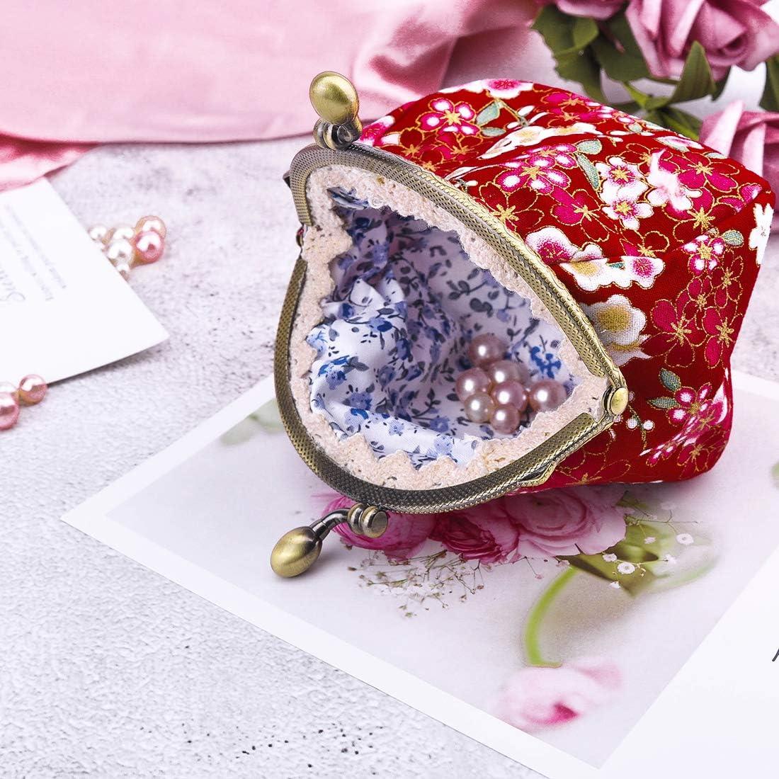 Monedero Floral Vintage Oyachic para Mujeres - 6.86x11.94 cm