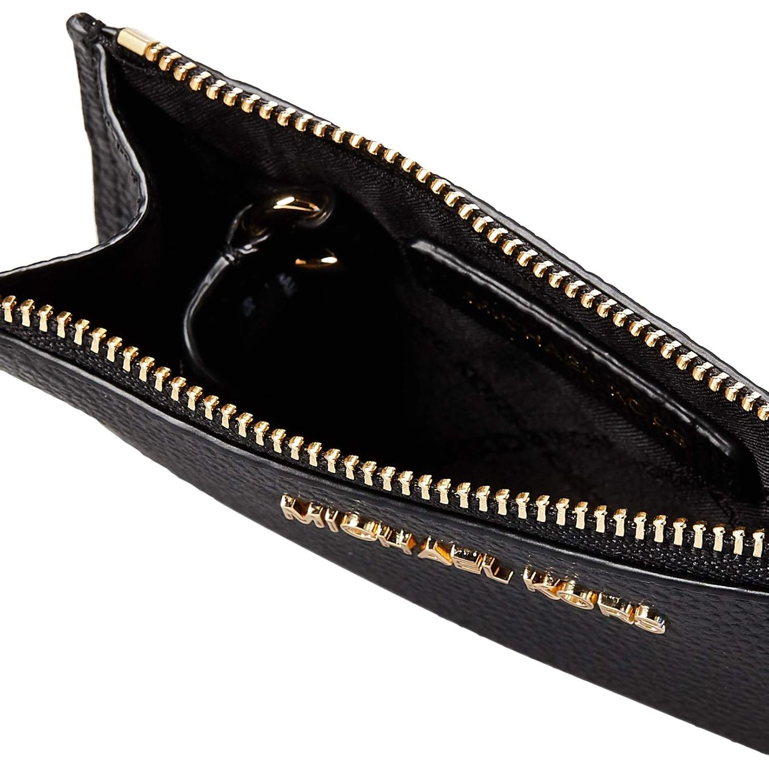 Monedero Pequeño Michael Kors Mercer Cuero Negro