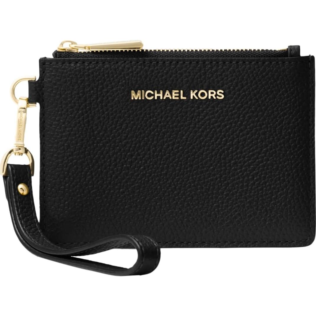 Monedero Pequeño Michael Kors Mercer Cuero Negro