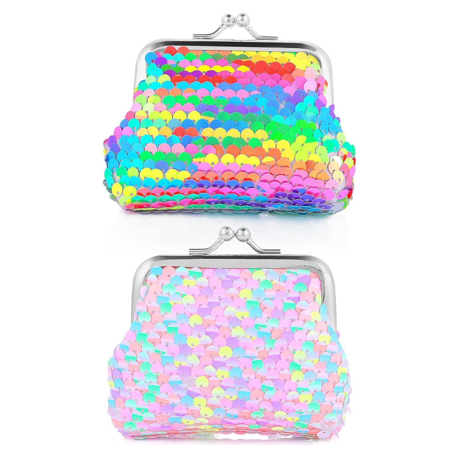 Monedero Mini Lentejuelas Doble Cara Prasacco 7x9cm Niños