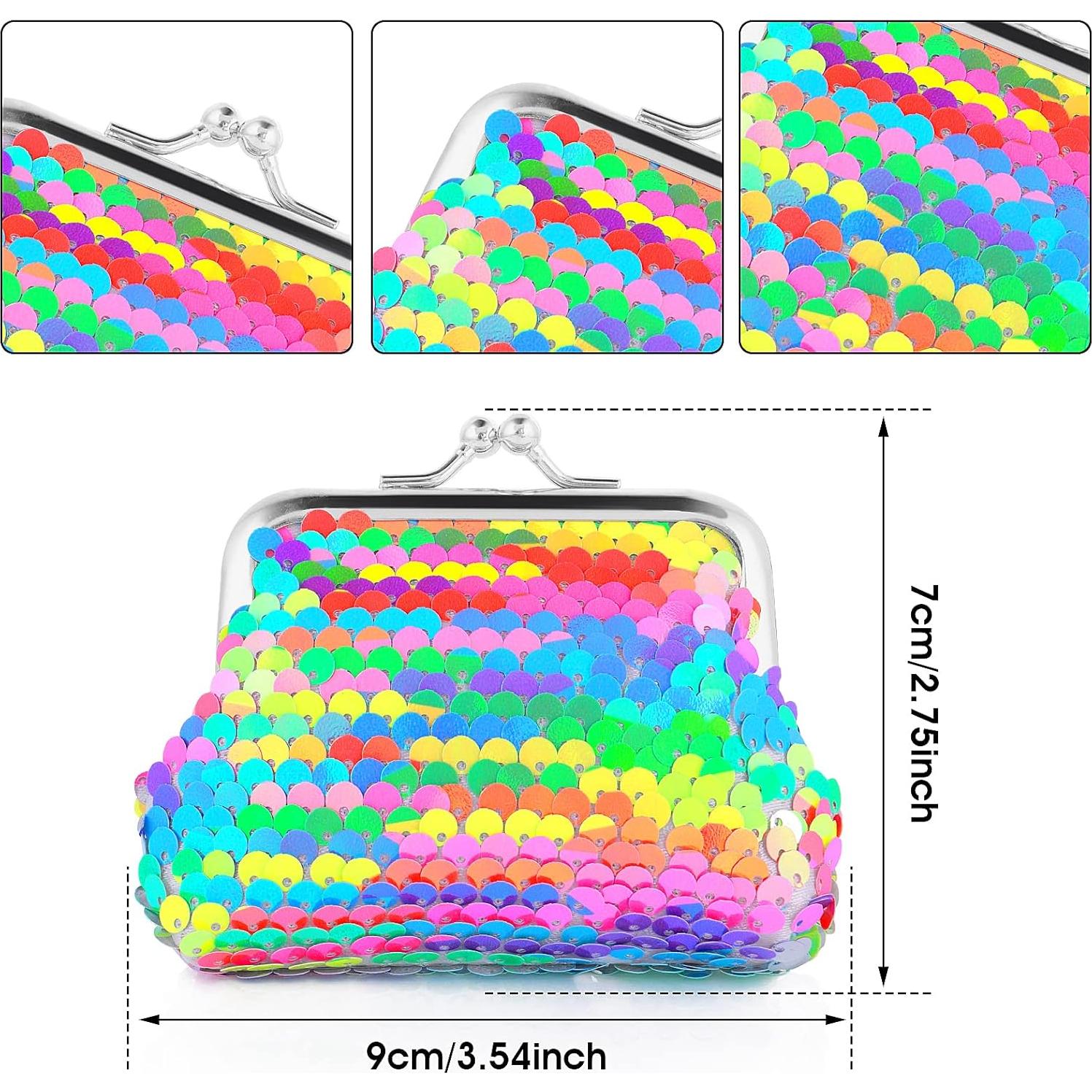 Monedero Mini Lentejuelas Doble Cara Prasacco 7x9cm Niños