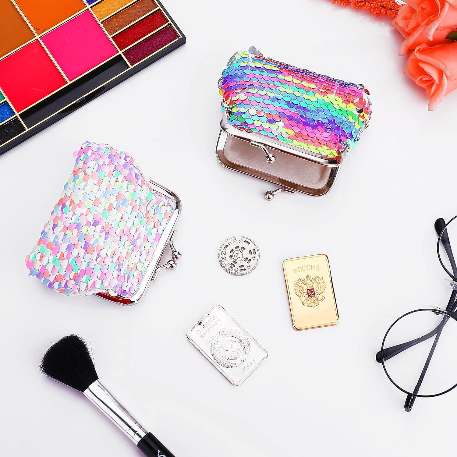 Monedero Mini Lentejuelas Doble Cara Prasacco 7x9cm Niños