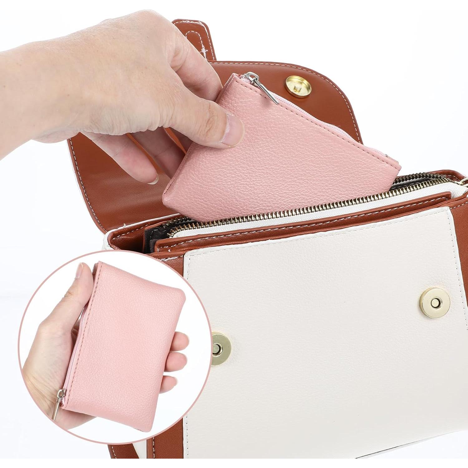 10 Monederos Portátiles de PU Dimeho - Mini Porta Tarjetas