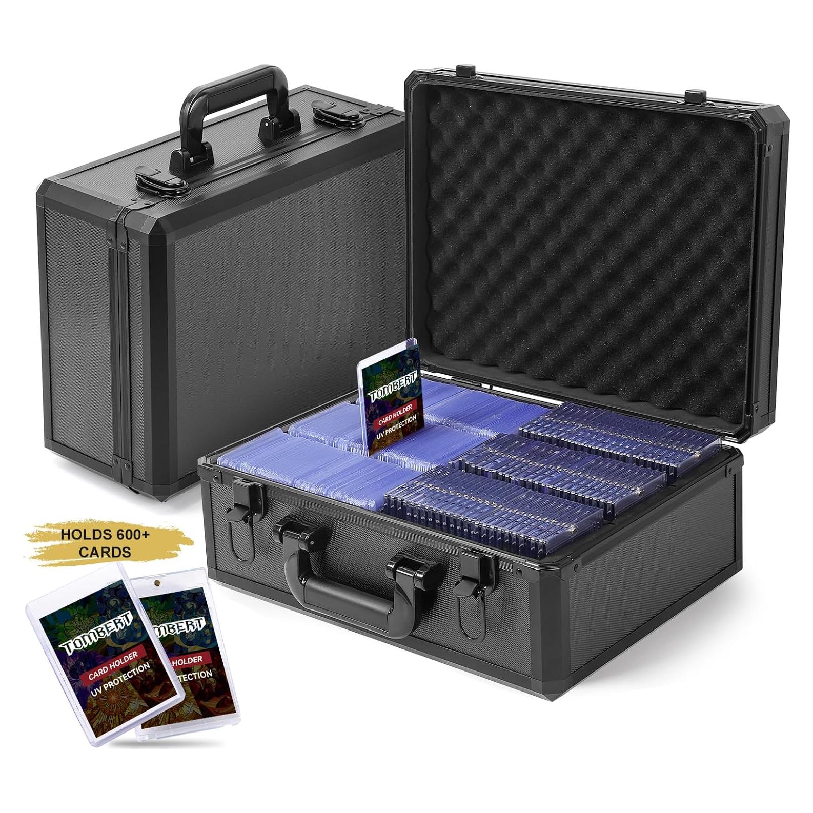 Caja de Almacenamiento Tombert para Tarjetas 600+ Negro