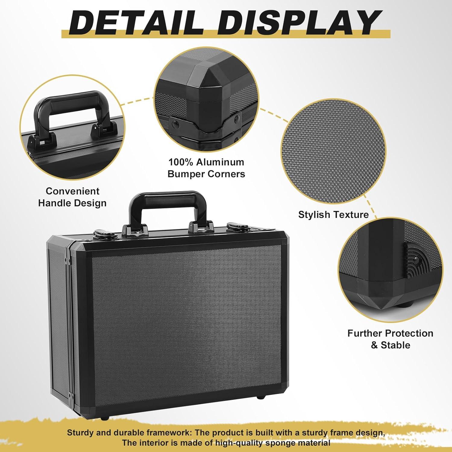 Caja de Almacenamiento Tombert para Tarjetas 600+ Negro