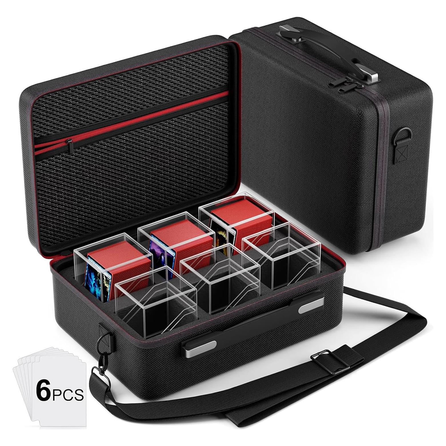 Estuche Portátil Proijeut para 6 Barajas de Cartas - 600+ Cartas