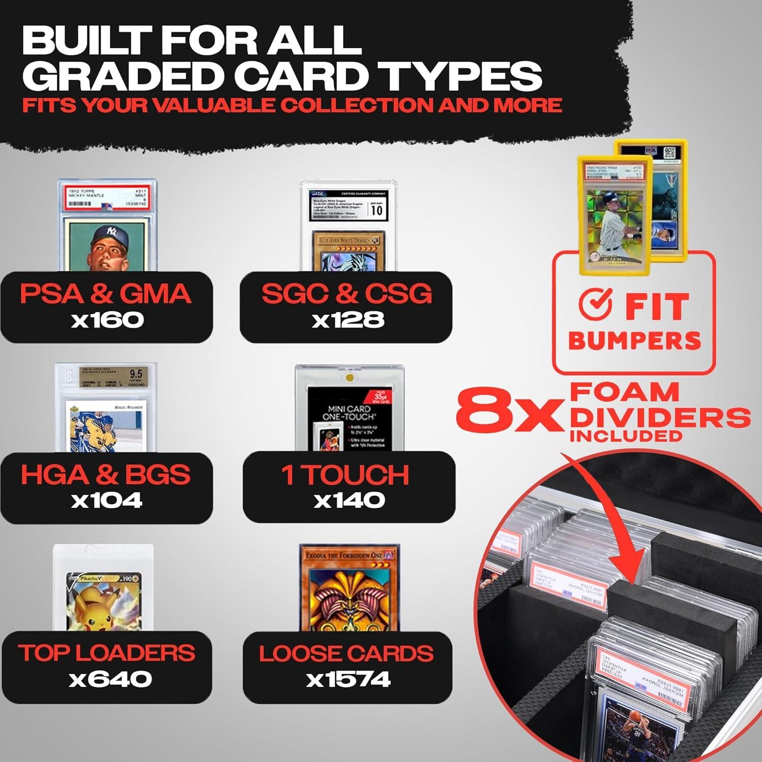 Caja de Almacenamiento de Cartas VALUN SLABPRO 160+ 4 Filas