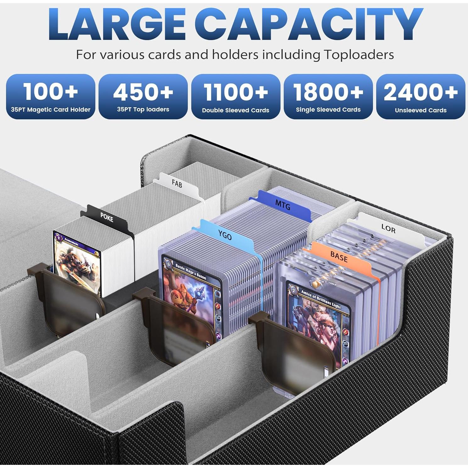 Caja de Almacenamiento para Cartas Coleccionables Co-opting 1800+