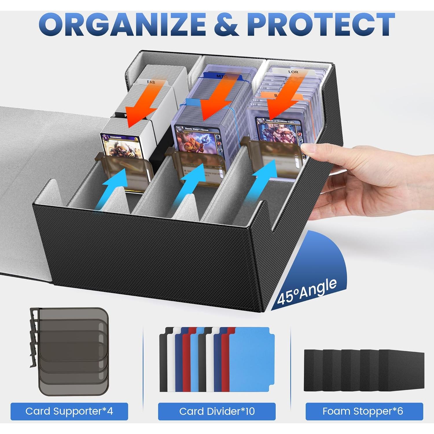 Caja de Almacenamiento para Cartas Coleccionables Co-opting 1800+