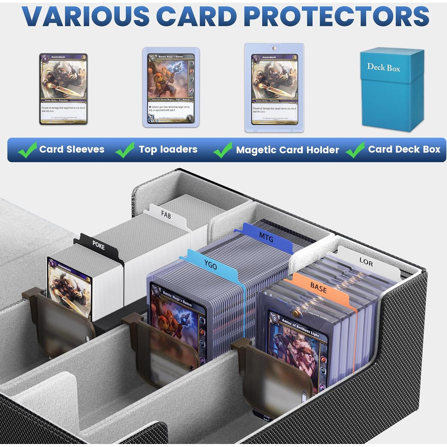 Caja de Almacenamiento para Cartas Coleccionables Co-opting 1800+