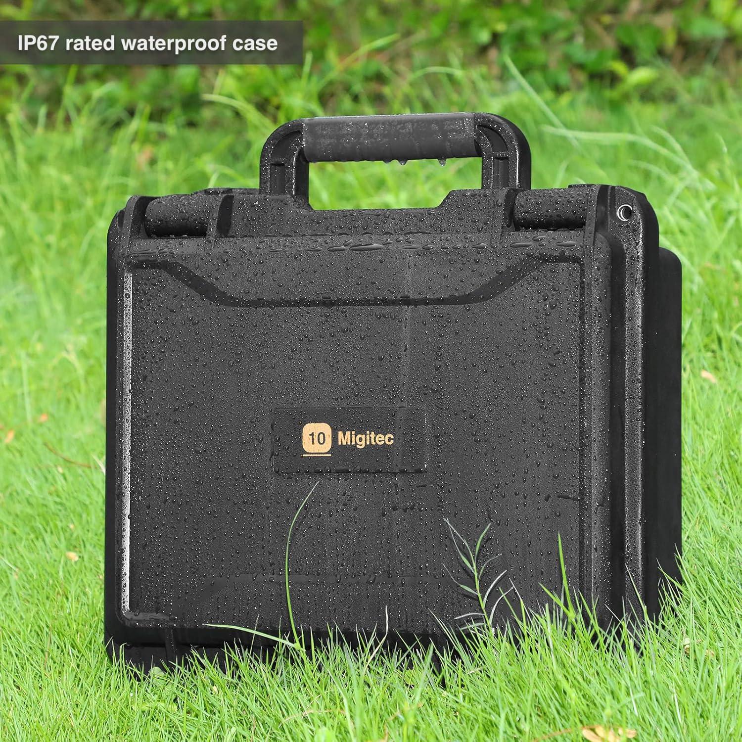 Estuche de Almacenamiento a Prueba de Agua Migitec 102 Tarjetas