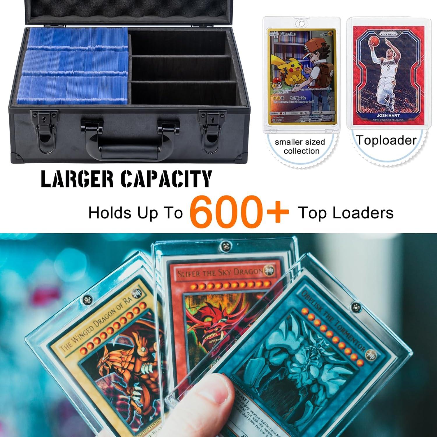 Caja de Almacenamiento de Tarjetas Deportivas CROFEYTY 600+