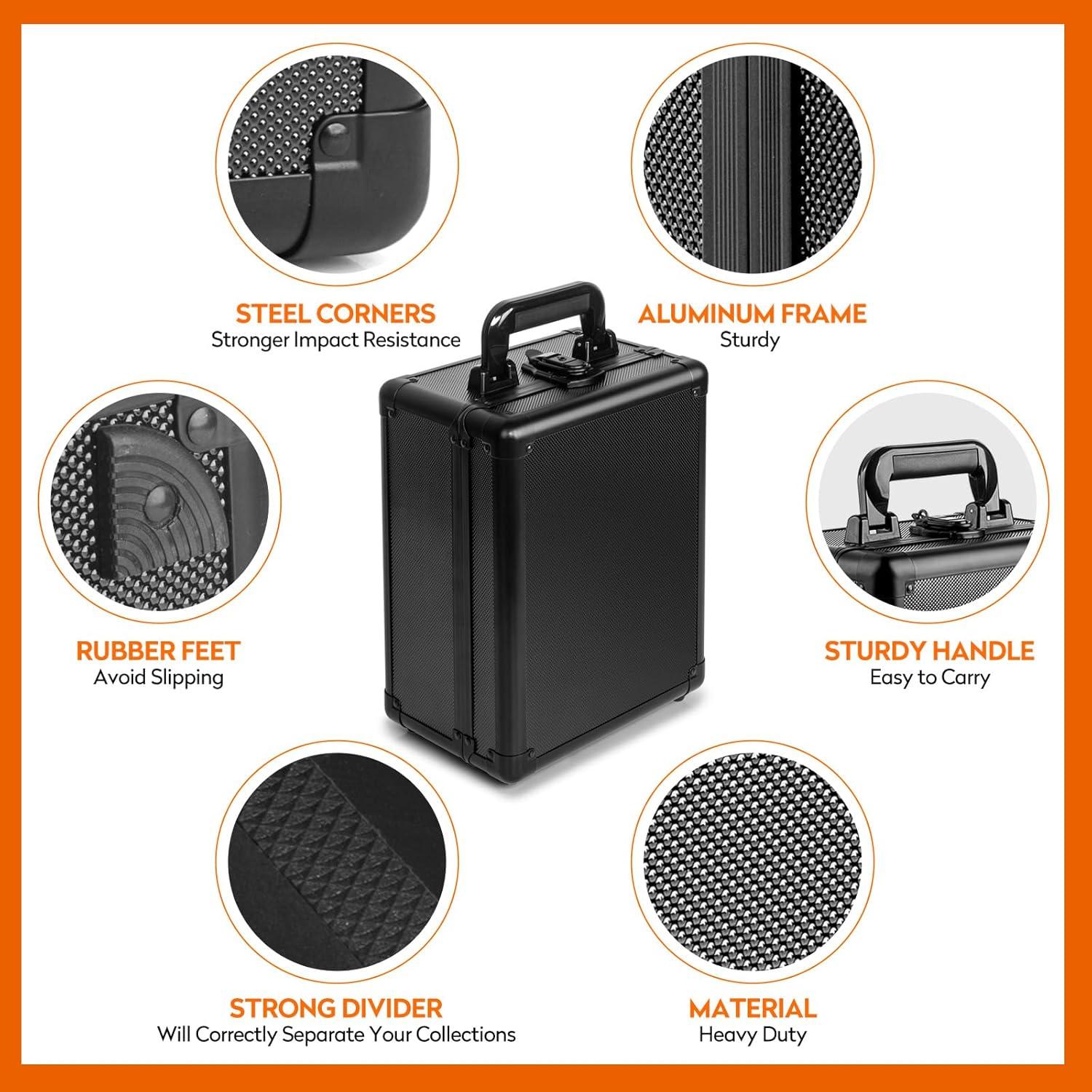 Caja de Almacenamiento para Tarjetas Old Canal 2 Filas 250 Cargas